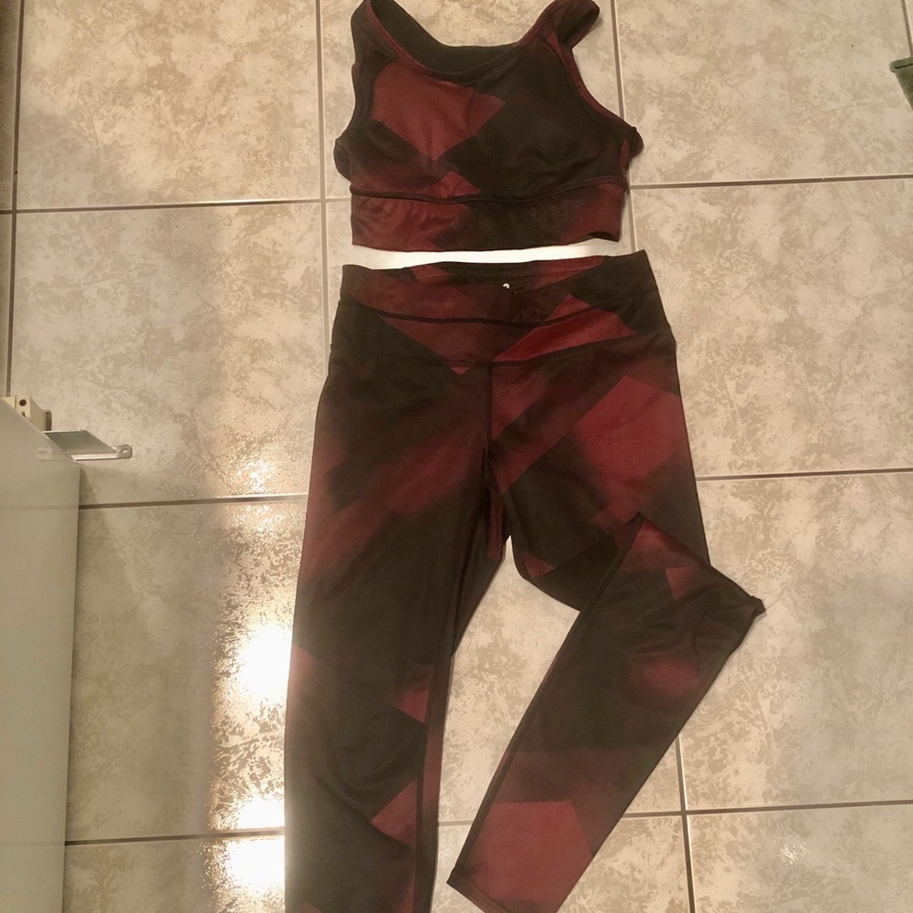 Athleta Leggings and Matching Top Size S